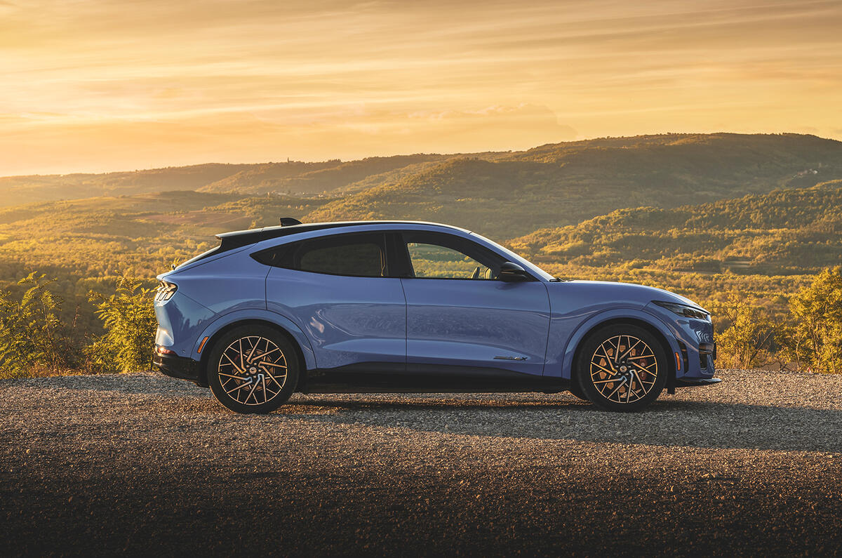 Ford Mustang Mach-E GT side profile