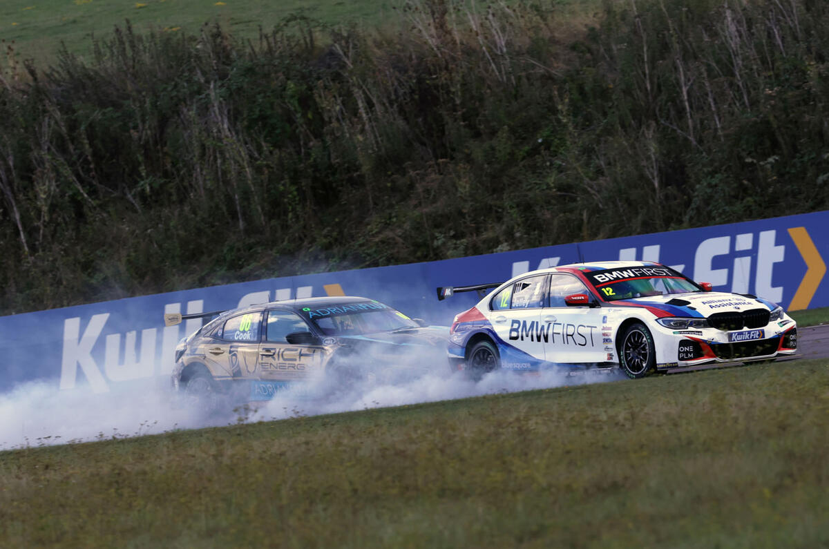 2022 BTCC Thruxton Jelley Cook 2022 BTCC Thruxton Jelley Cook