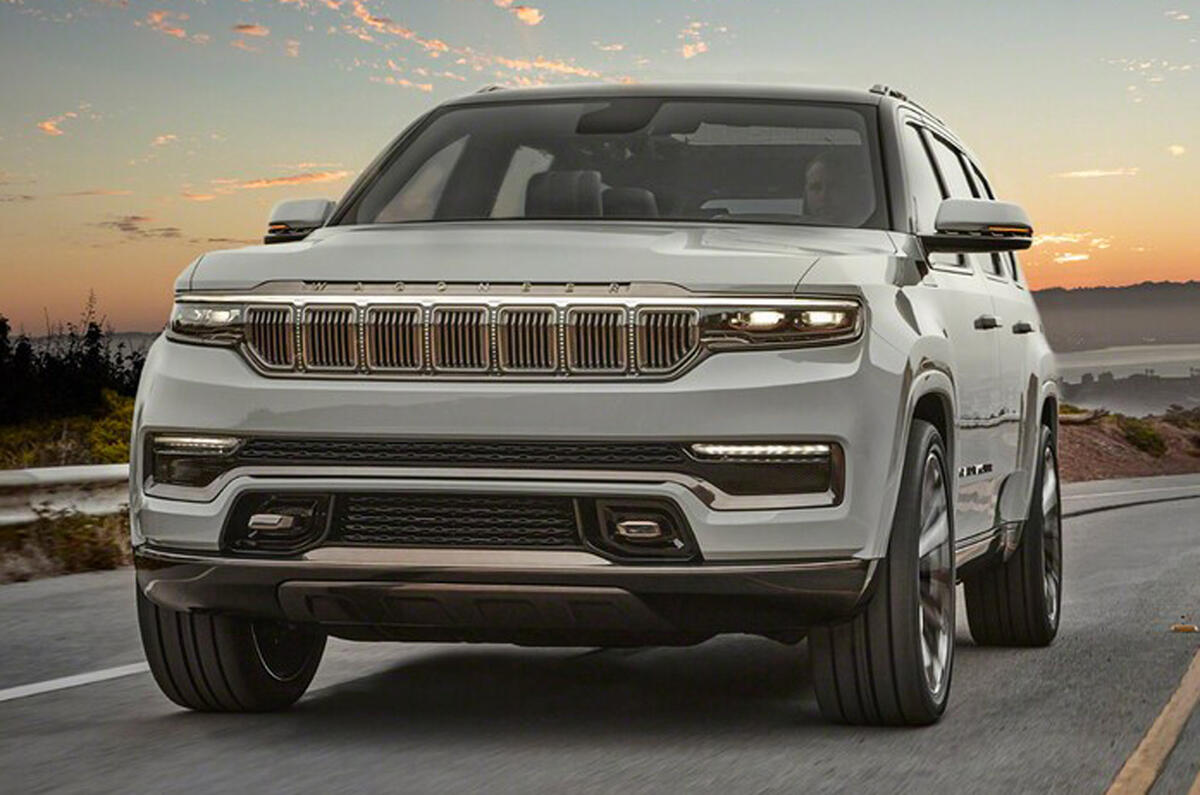 2020 Jeep Grand Wagoneer concept - front 2020 Jeep Grand Wagoneer concept - front
