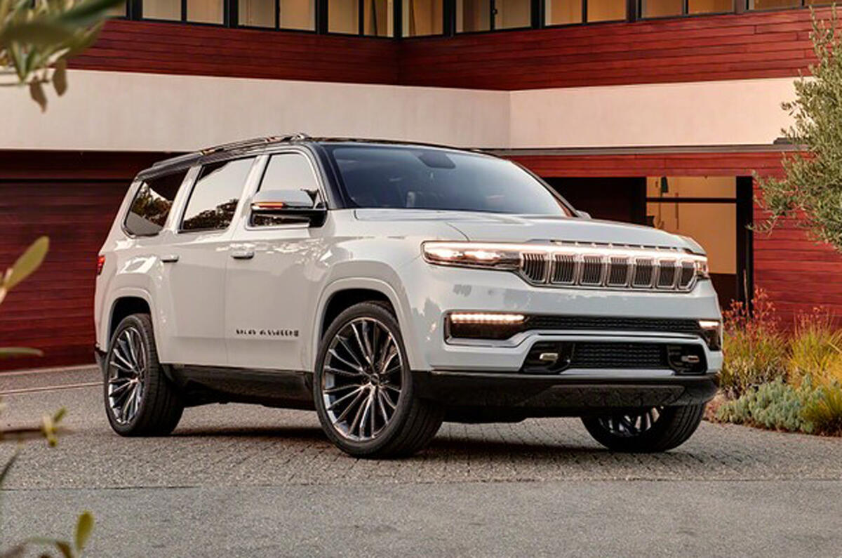2020 Jeep Grand Wagoneer concept - front 2020 Jeep Grand Wagoneer concept - front