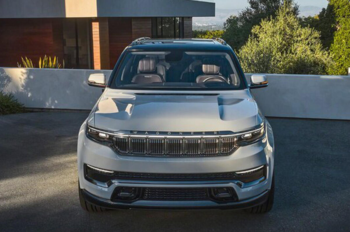 2020 Jeep Grand Wagoneer concept - front 2020 Jeep Grand Wagoneer concept - front