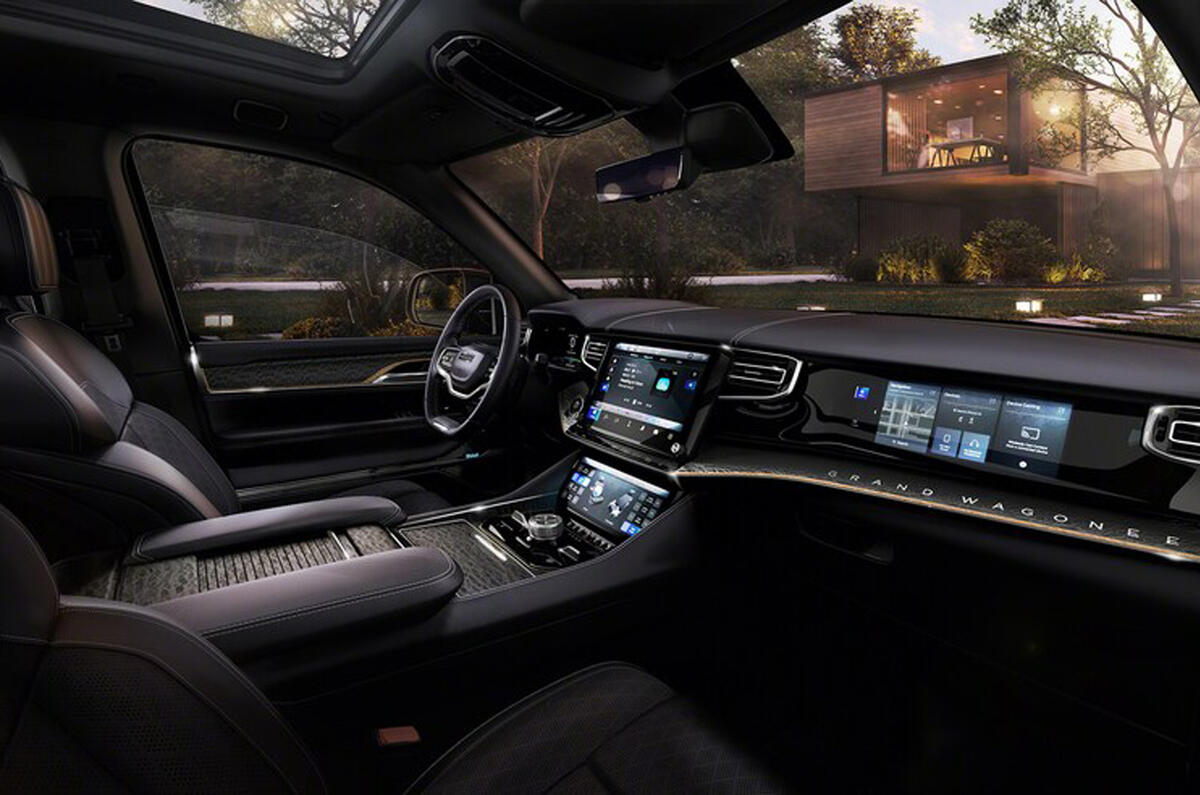 2020 Jeep Grand Wagoneer concept - interior 2020 Jeep Grand Wagoneer concept - interior