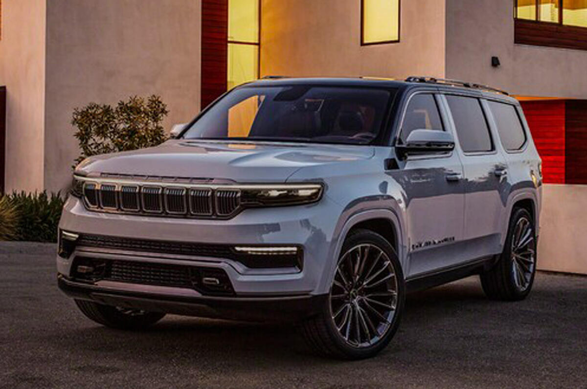 2020 Jeep Grand Wagoneer concept - front 2020 Jeep Grand Wagoneer concept - front