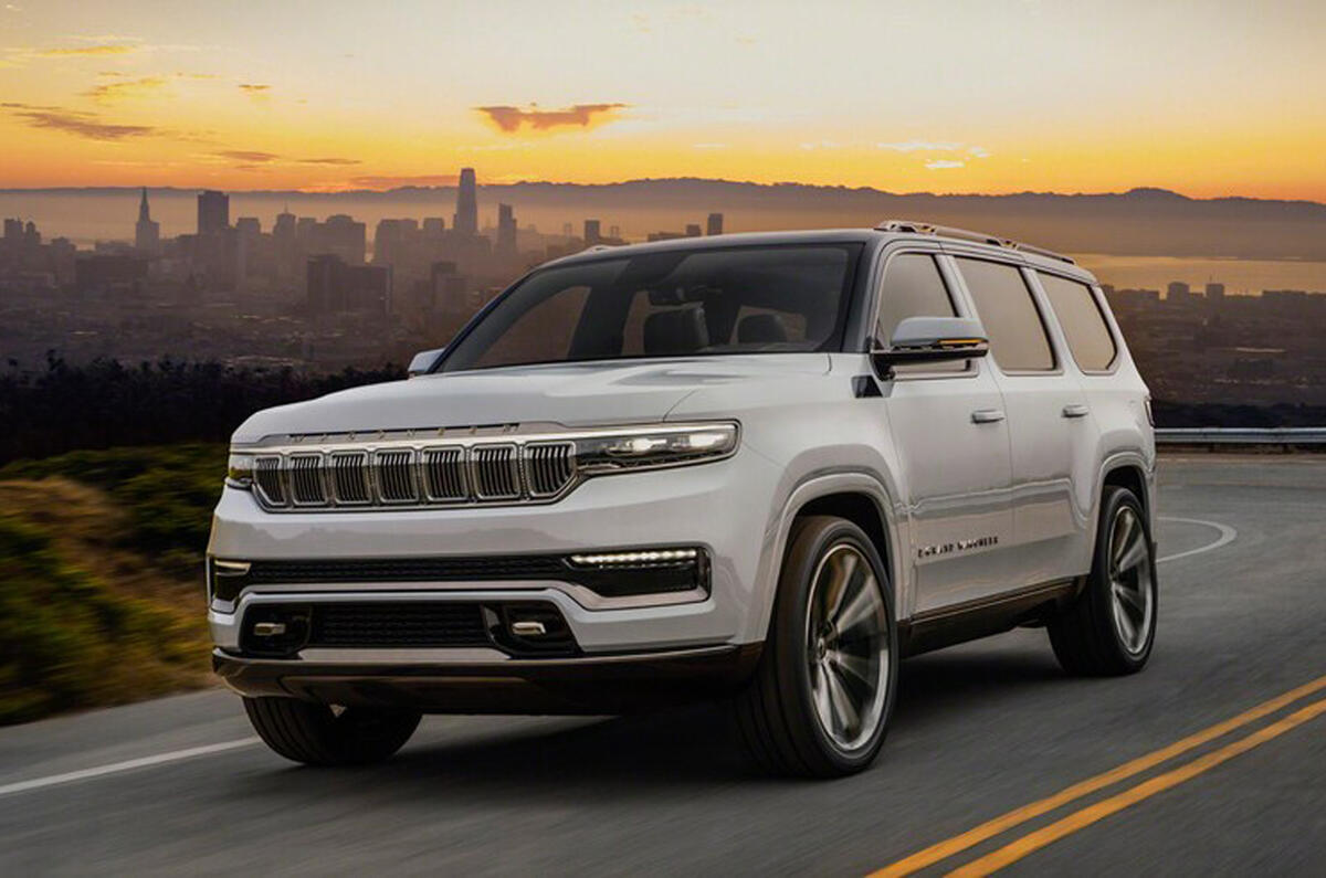 2020 Jeep Grand Wagoneer concept - front 2020 Jeep Grand Wagoneer concept - front