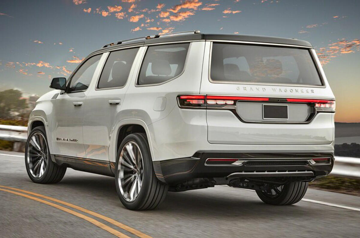 2020 Jeep Grand Wagoneer concept - rear