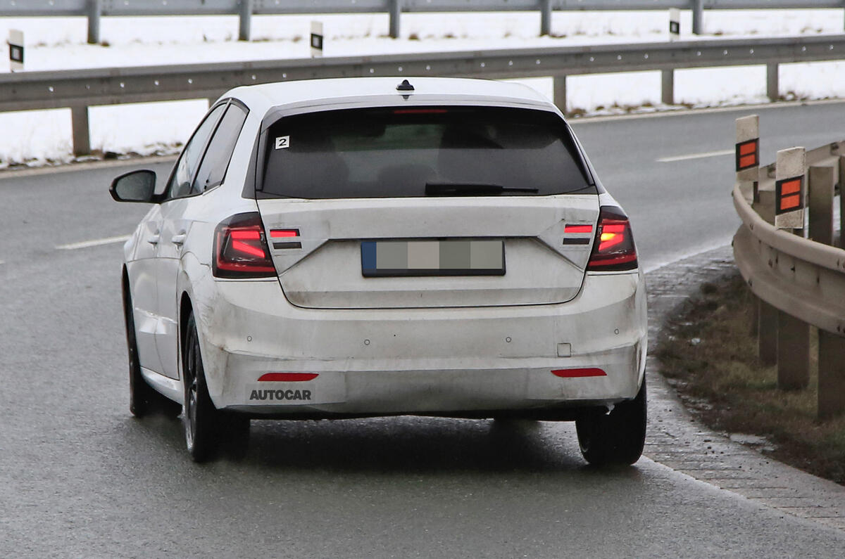2022 Skoda Fabia prototype352 2022 Skoda Fabia prototype352