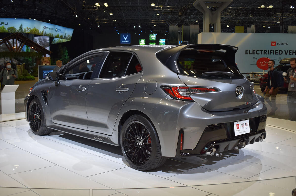 2022 Toyota GR Corolla New York motor show32 2022 Toyota GR Corolla New York motor show32