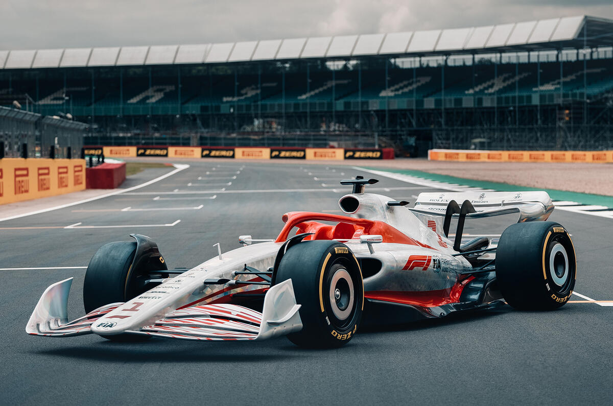 2022 F1 Car Silverstone Grid