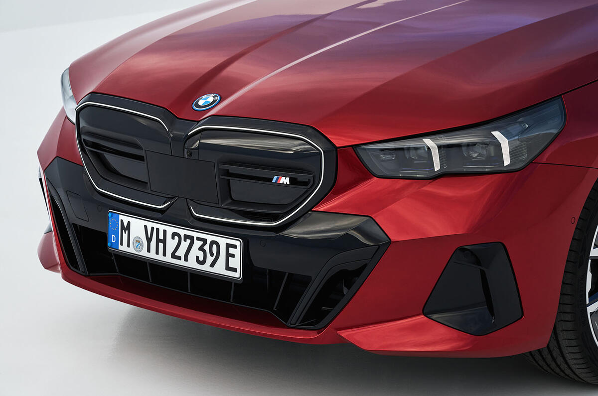 2023 BMW i5 front bumper