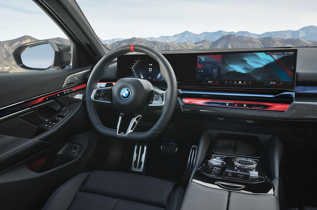 2023 BMW i5 interior