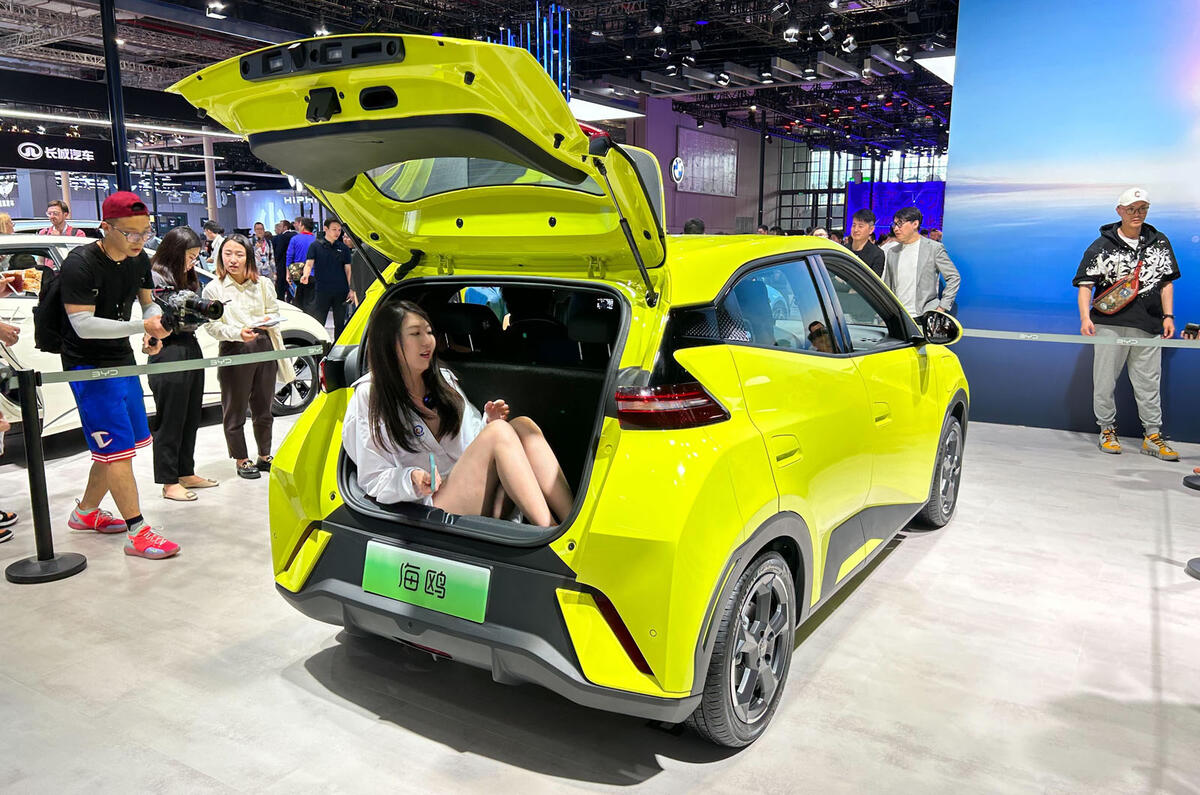 2023 BYD Seagull at Shanghai motor show 43 2023 BYD Seagull at Shanghai motor show 43