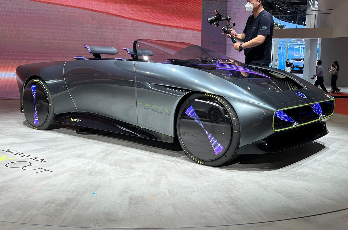2023 Nissan Max Out Concept at Shanghai motor show 05 2023 Nissan Max Out Concept at Shanghai motor show 05