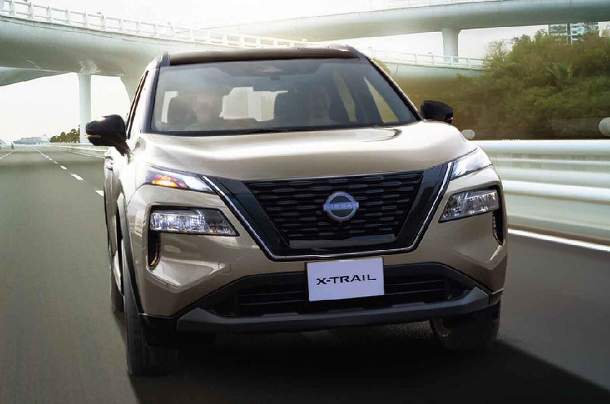 2023 Nissan X trail reveal bronze dynamic front 2023 Nissan X trail reveal bronze dynamic front