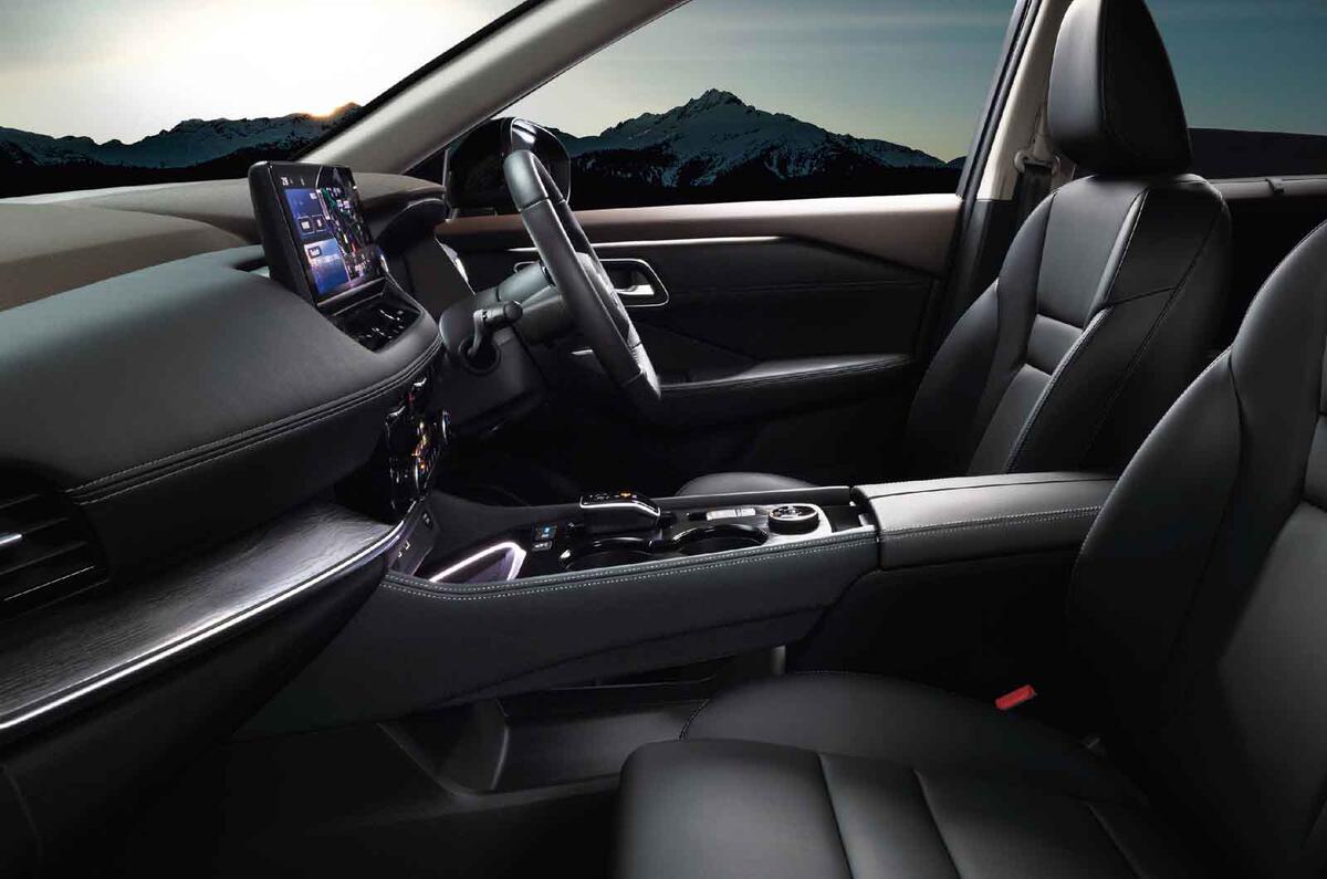 2023 Nissan X trail reveal front seats 2023 Nissan X trail reveal front seats