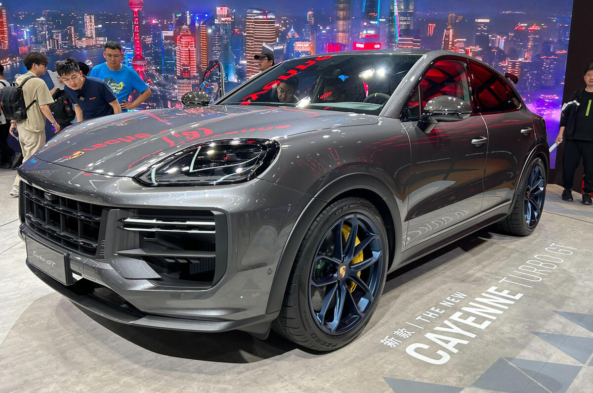 2023 Porsche Cayenne Coupe at Shanghai motor show 4