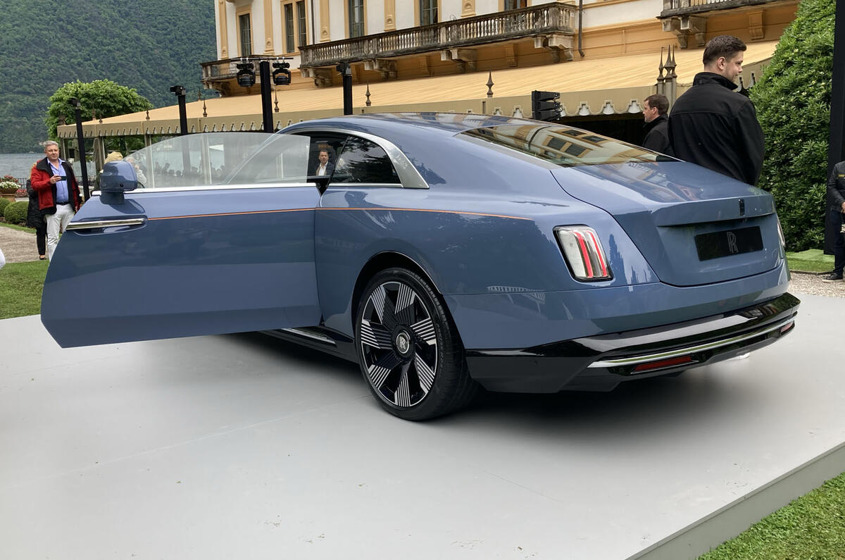 2023 Rolls Royce Spectre at Villa d'este 0977 2023 Rolls Royce Spectre at Villa d'este 0977