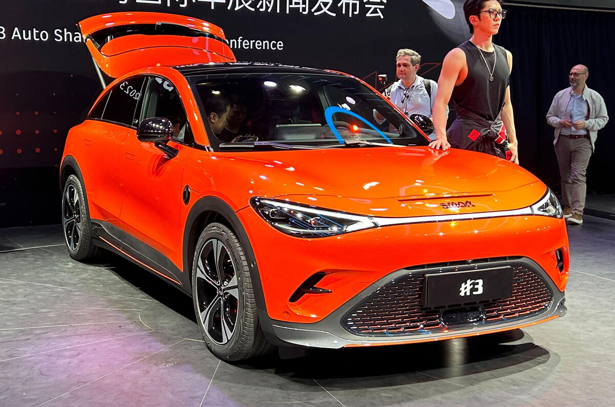 2023 Smart #3 at Shanghai motor show 2 2023 Smart #3 at Shanghai motor show 2