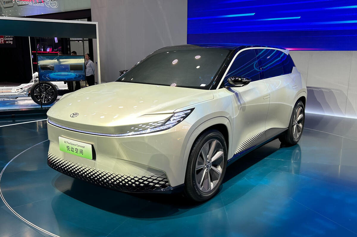 2023 Toyota bZ Concept at Shanghai motor show 1249 2023 Toyota bZ Concept at Shanghai motor show 1249
