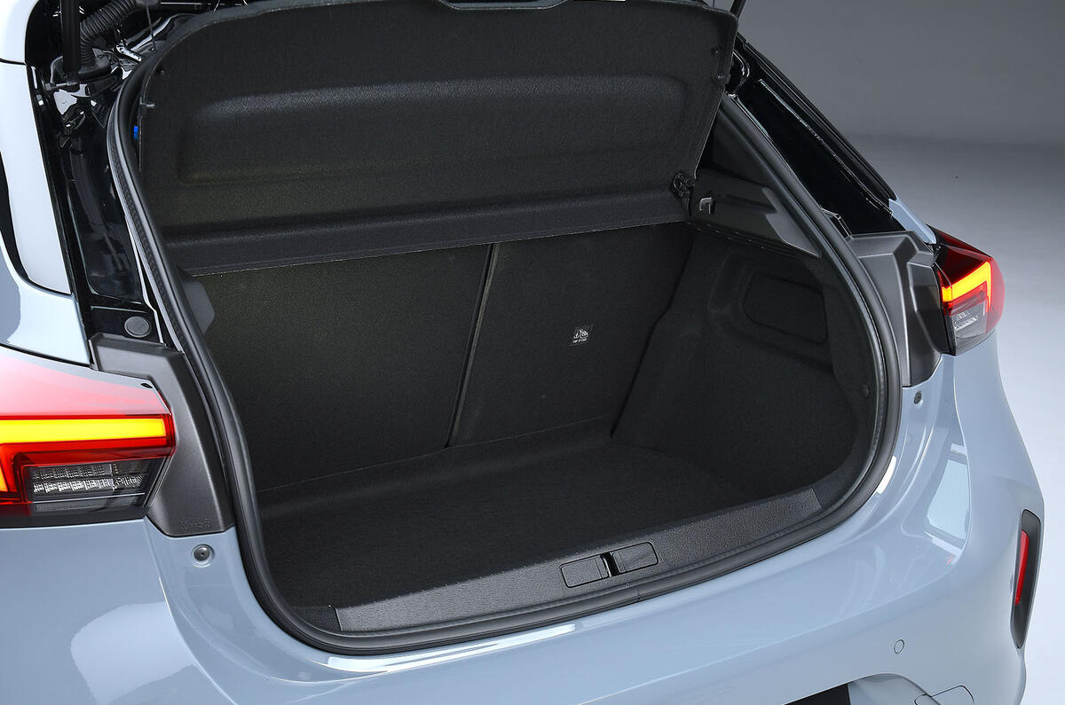 2023 Vauxhall Corsa boot 2023 Vauxhall Corsa boot
