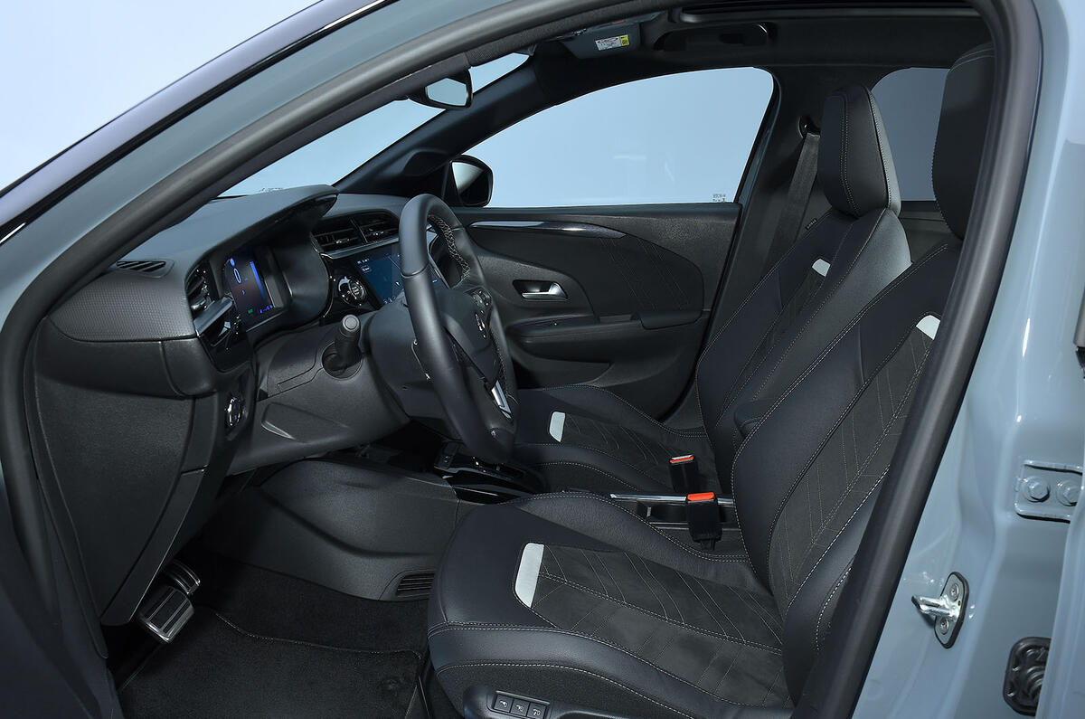 2023 Vauxhall Corsa interior front 2023 Vauxhall Corsa interior front