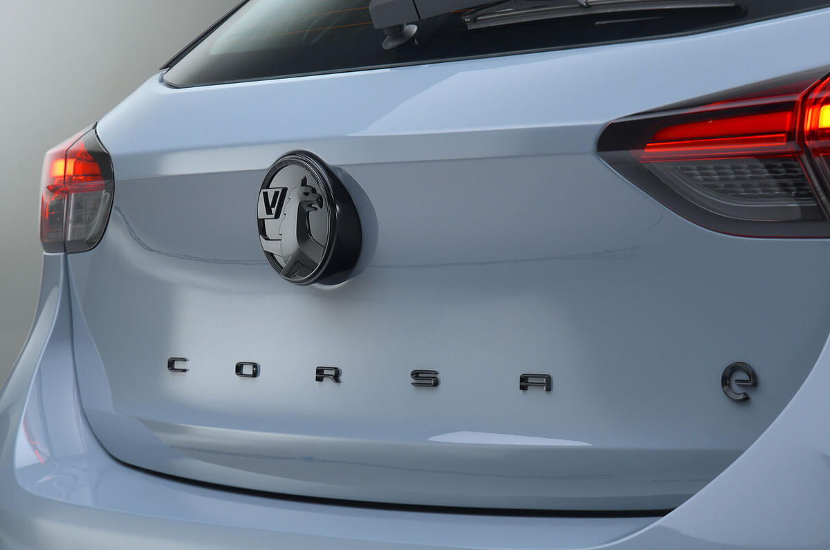 2023 Vauxhall Corsa rear badge boot 2023 Vauxhall Corsa rear badge boot