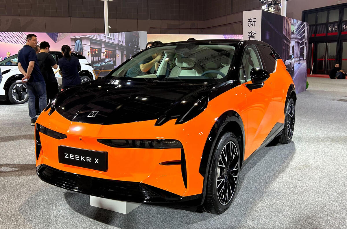 2023 Zeekr X at Shanghai motor show 72