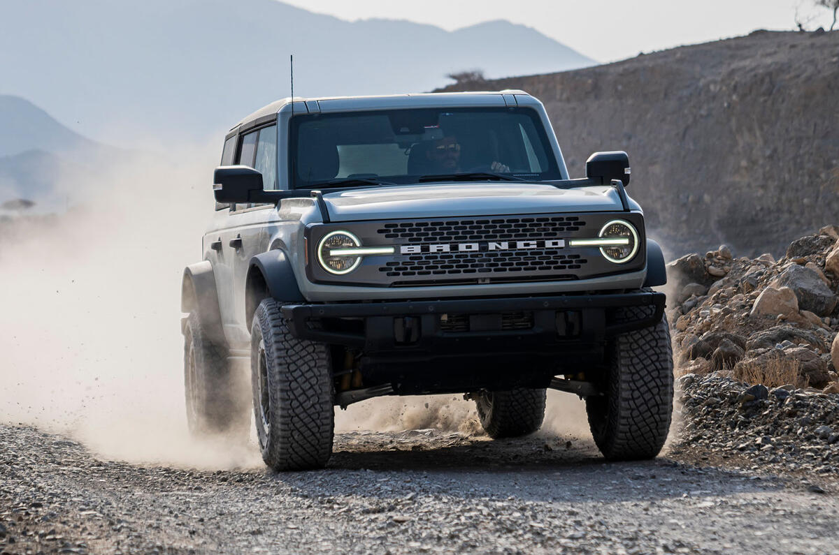 2023 Ford Bronco Badlands front 2023 Ford Bronco Badlands front