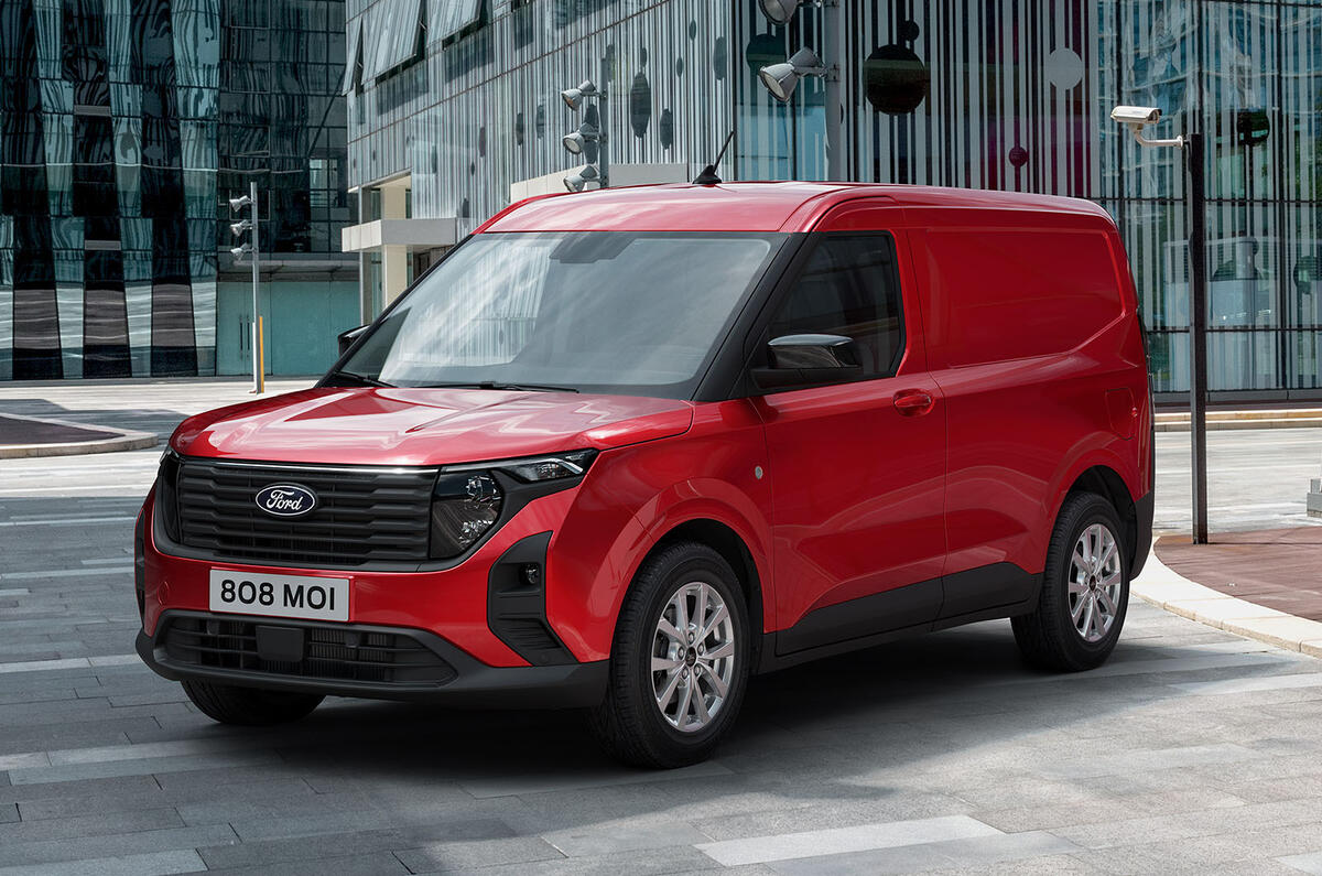 2023 FORD TRANSIT COURIER front three quarter 2023 FORD TRANSIT COURIER front three quarter