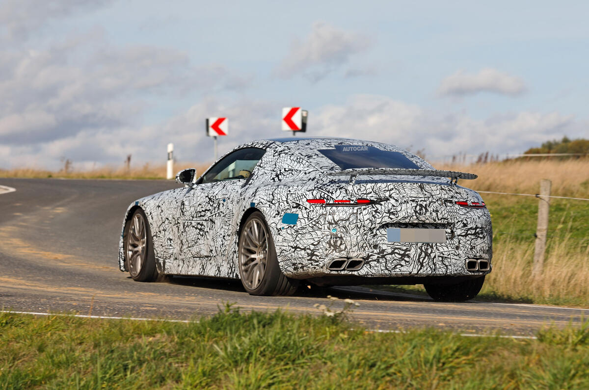 2023 Mercedes AMG GT Edition 1 rear cornering 2 2023 Mercedes AMG GT Edition 1 rear cornering 2