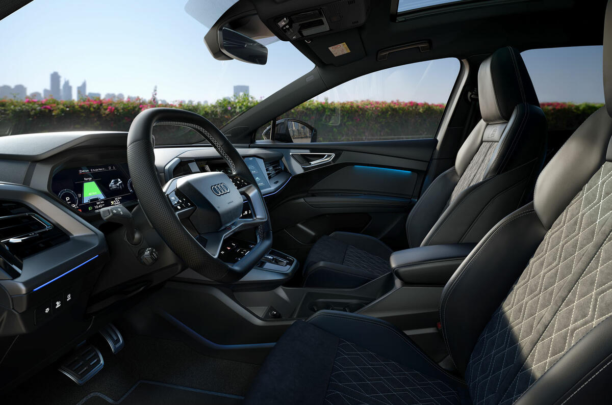 2024 Audi Q4 E Tron interior