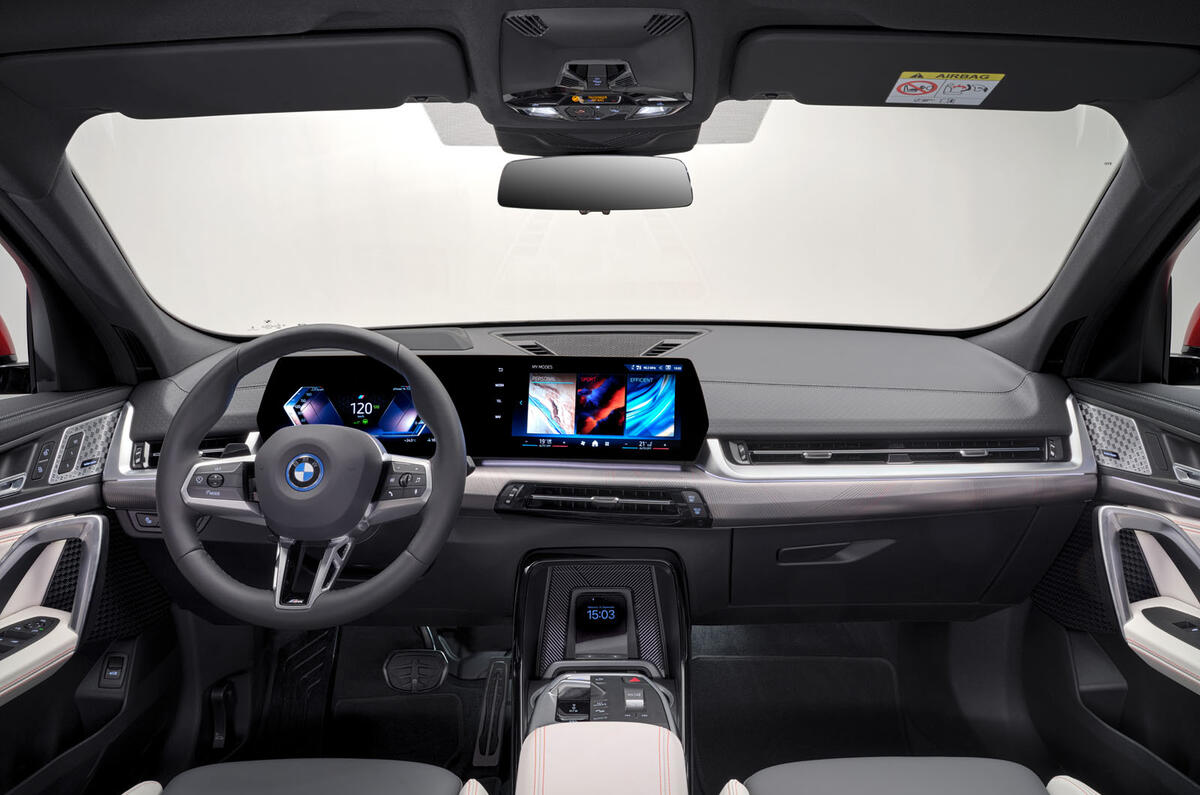 2024 BMW iX2 dashboard 2024 BMW iX2 dashboard