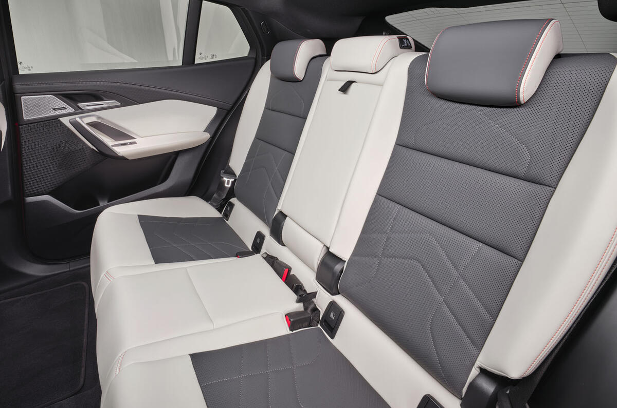 2024 BMW iX2 rear seats 2024 BMW iX2 rear seats