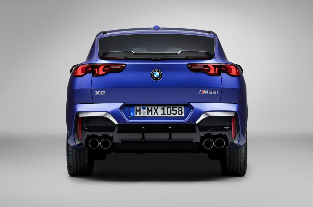 2024 BMW X2 M35i rear studio 2024 BMW X2 M35i rear studio