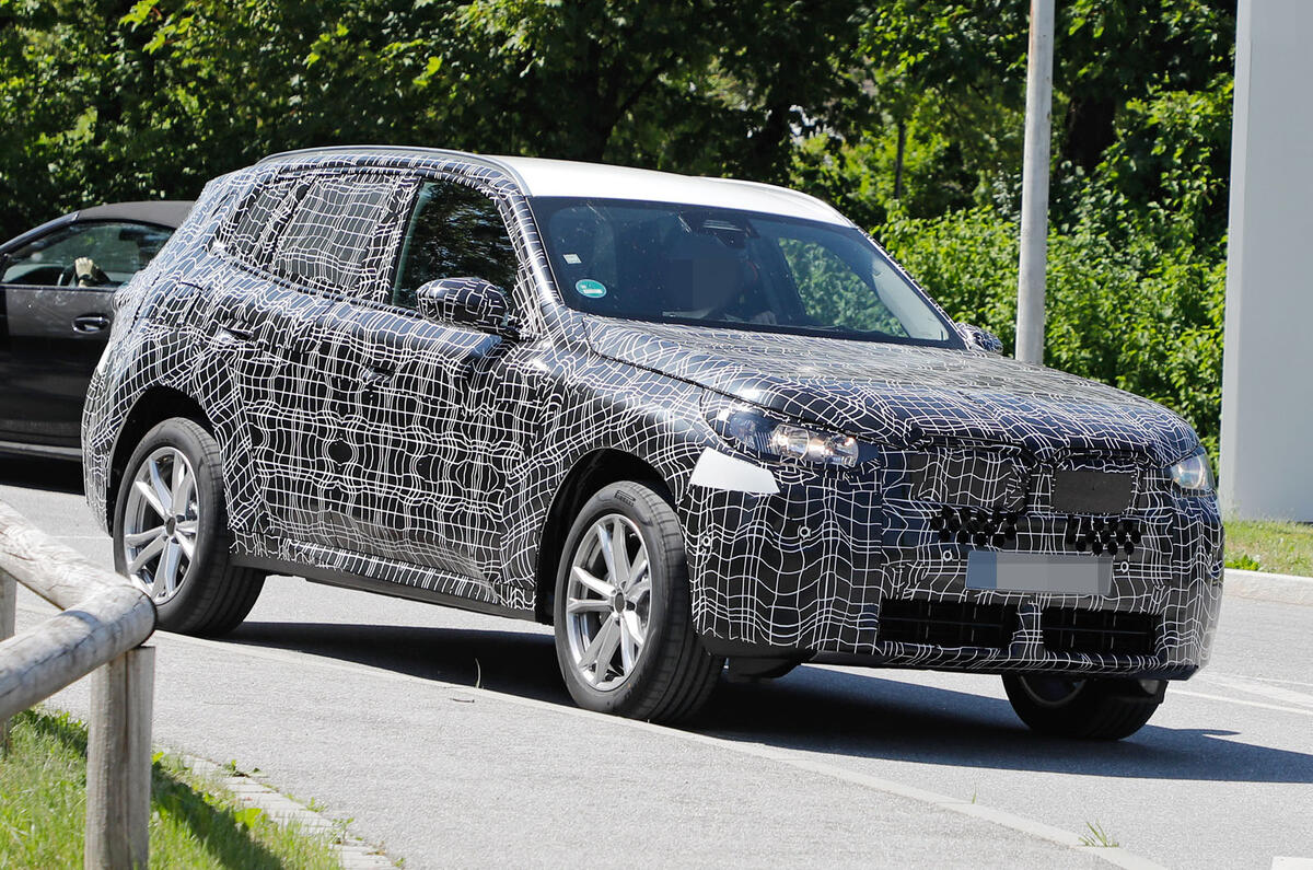 2024 BMW X3 front side driving 2024 BMW X3 front side driving