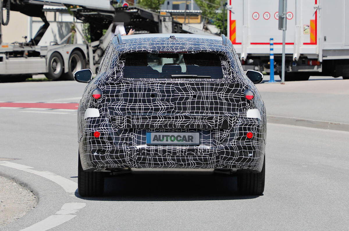 2024 BMW X3 rear driving 2024 BMW X3 rear driving