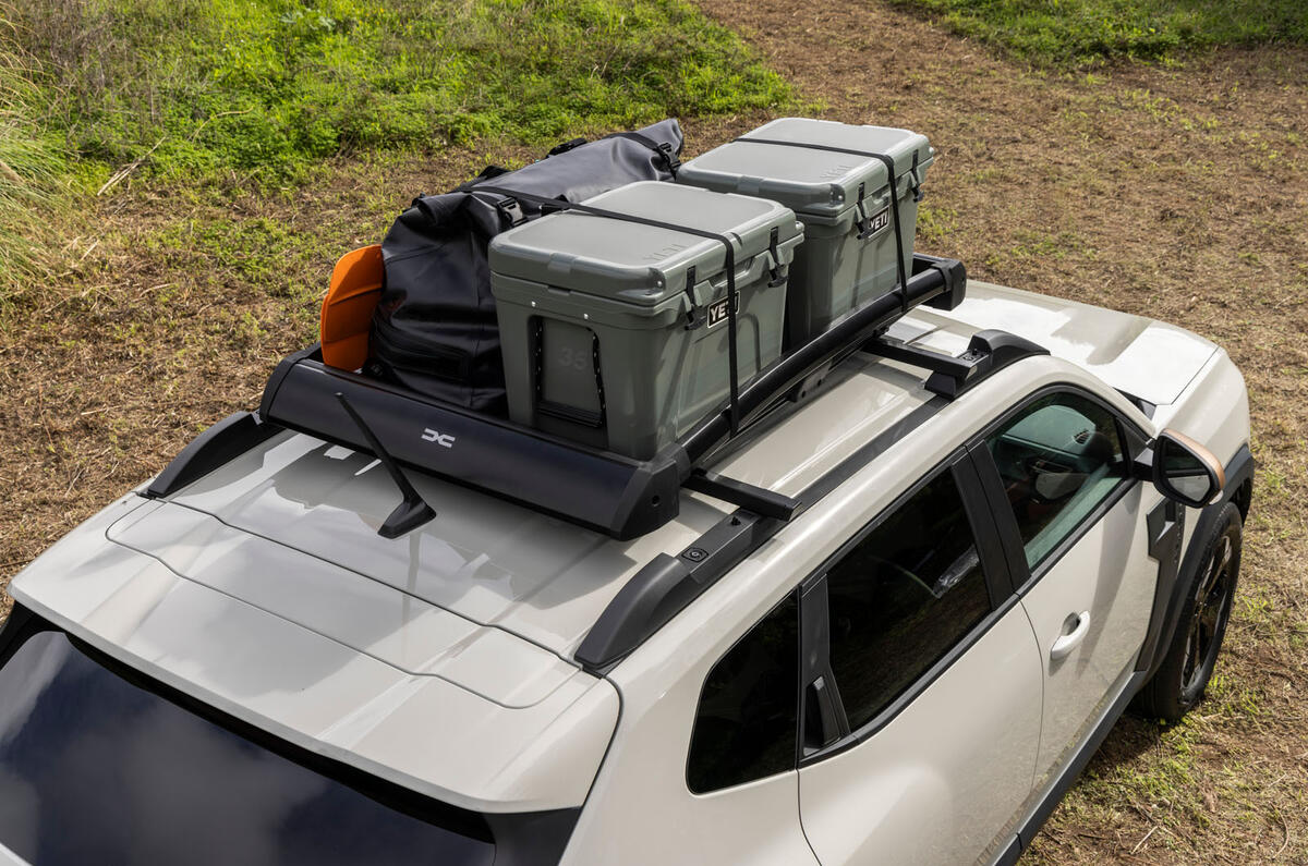 2024 Dacia Duster roof rack 2024 Dacia Duster roof rack