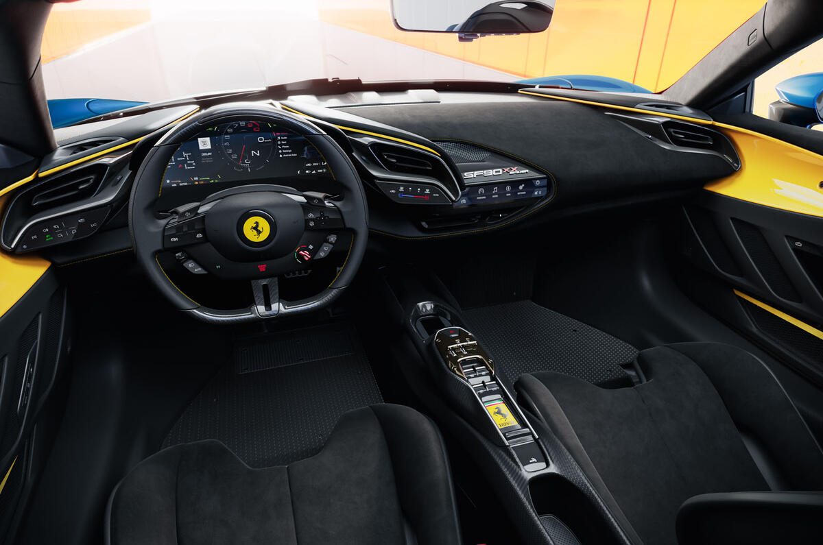 2024 Ferrari SF90 XX Spider dashboard 2024 Ferrari SF90 XX Spider dashboard