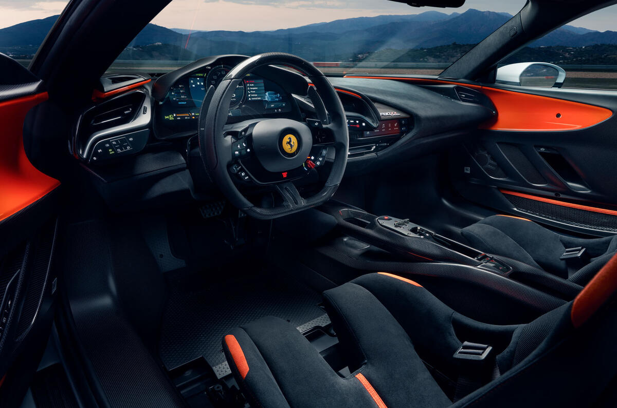 2024 Ferrari SF90 XX Stradale dashboard 2024 Ferrari SF90 XX Stradale dashboard