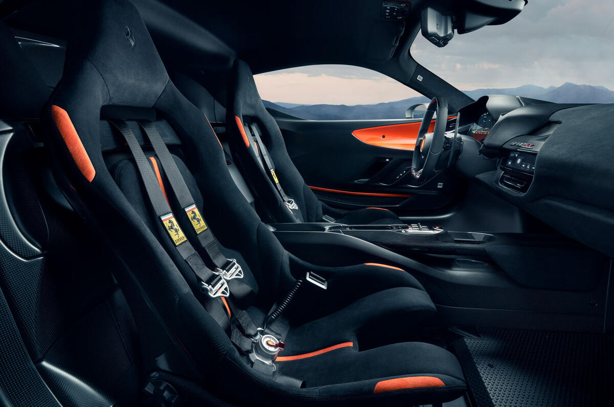 2024 Ferrari SF90 XX Stradale interior 2024 Ferrari SF90 XX Stradale interior