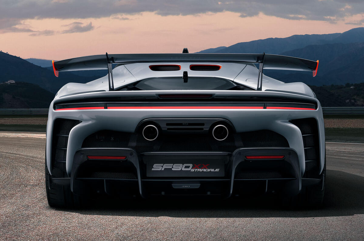 2024 Ferrari SF90 XX Stradale rear 2024 Ferrari SF90 XX Stradale rear