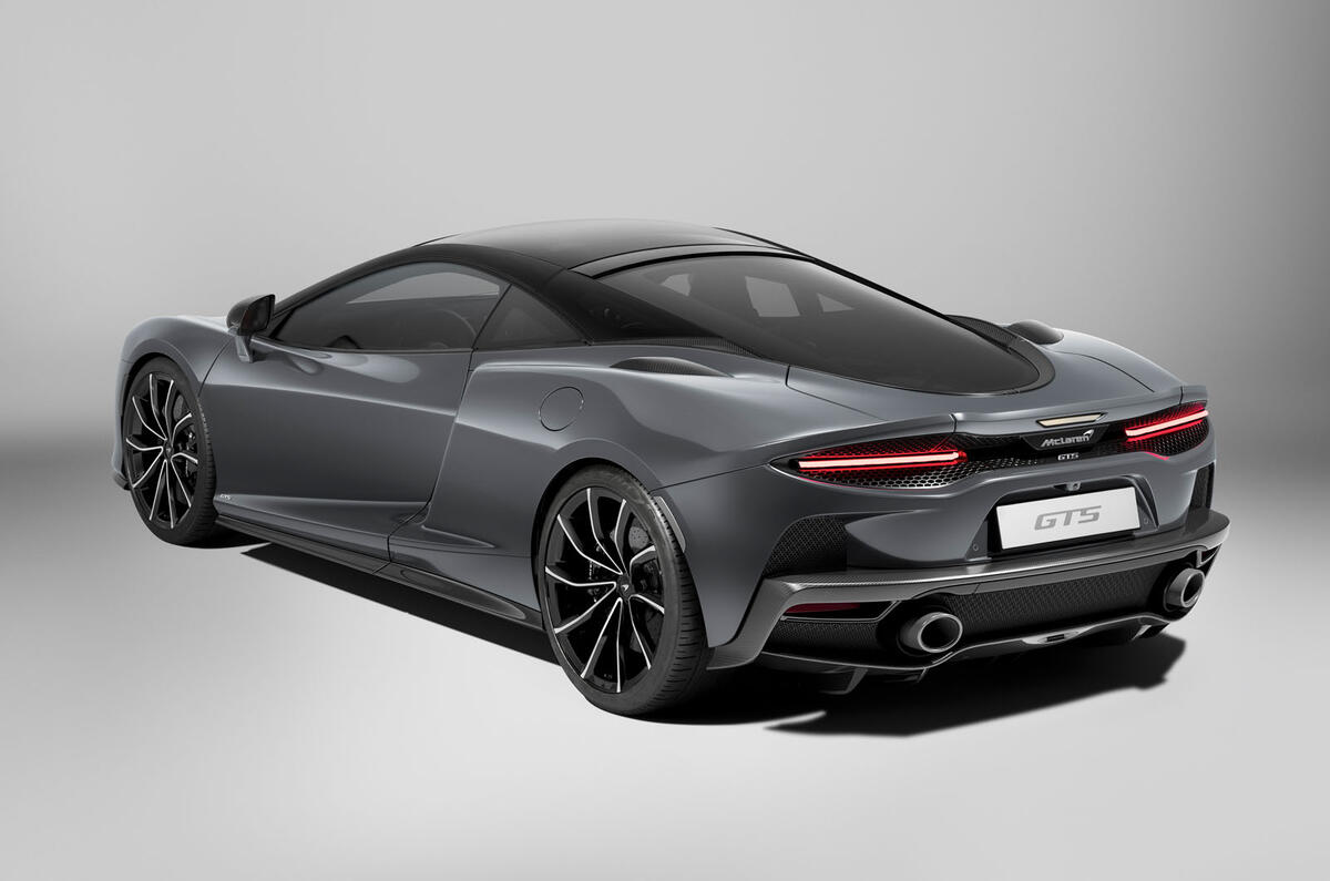 2024 McLaren GTS rear studio 2024 McLaren GTS rear studio