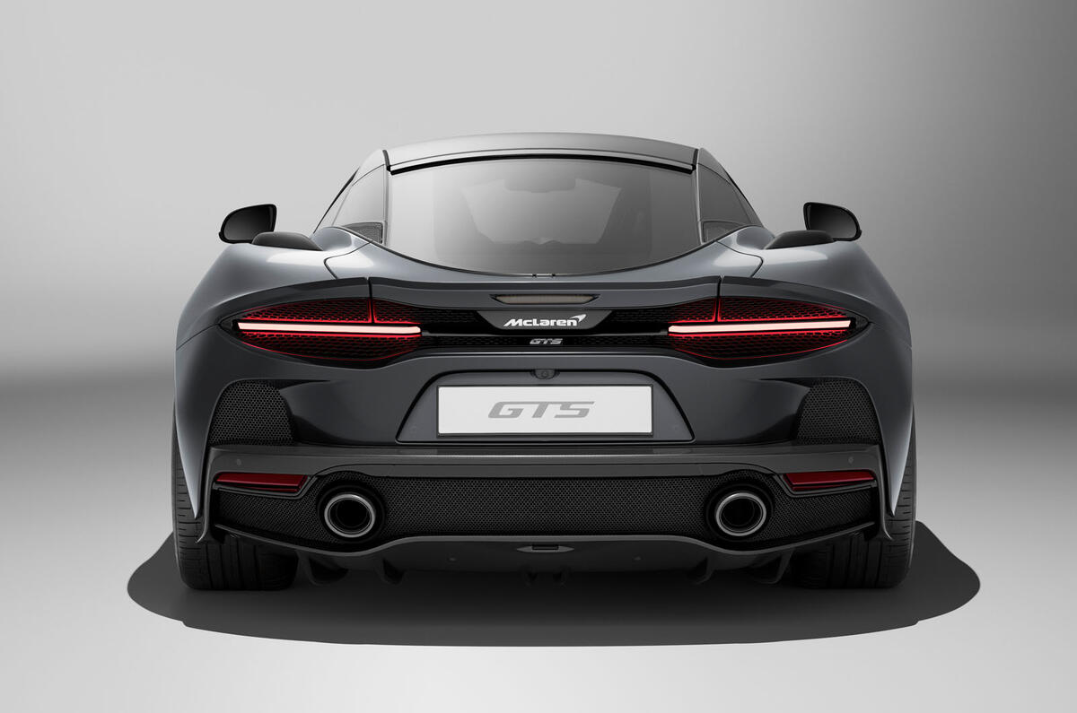 2024 McLaren GTS rear 2024 McLaren GTS rear