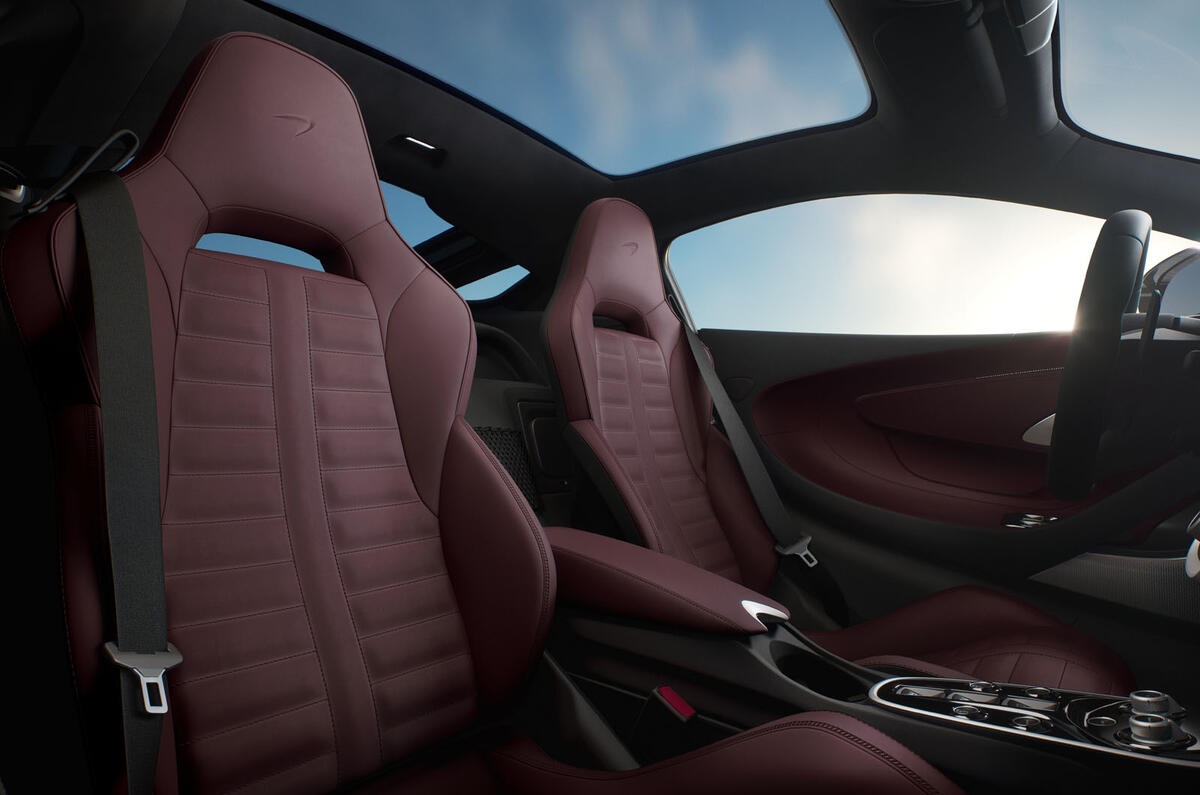 2024 McLaren GTS seats 2024 McLaren GTS seats