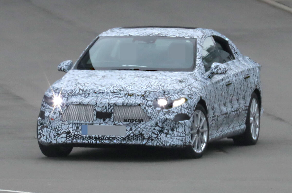 2024 Mercedes EQXX prototype front cornering 2024 Mercedes EQXX prototype front cornering