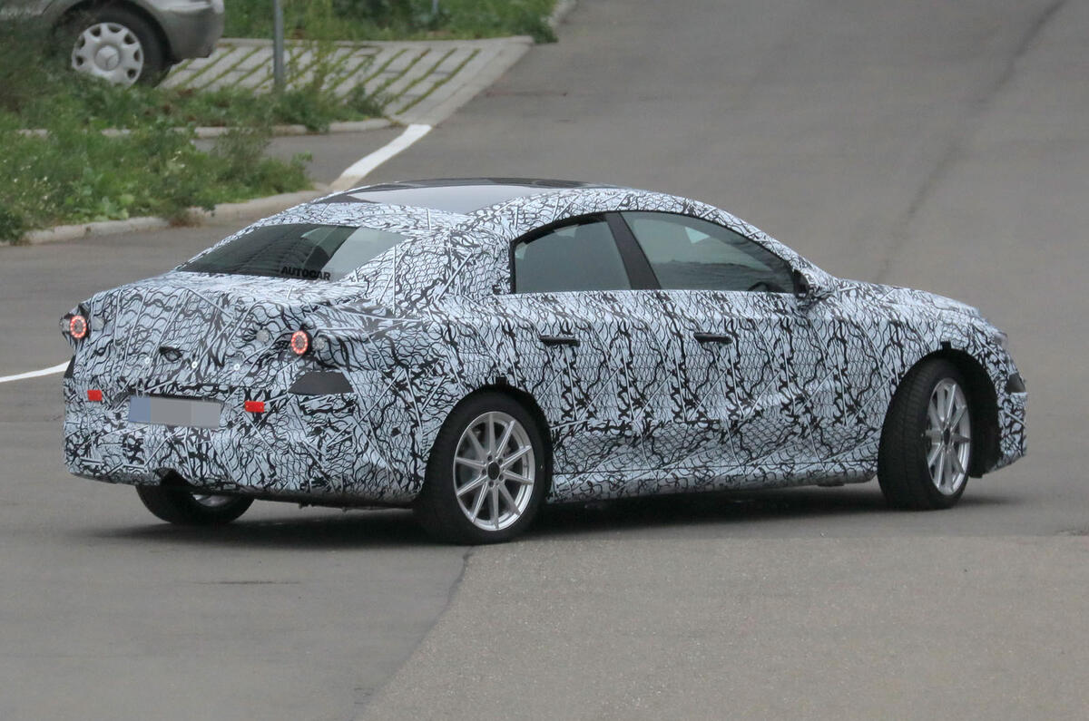 2024 Mercedes EQXX prototype rear three quarters 2 2024 Mercedes EQXX prototype rear three quarters 2