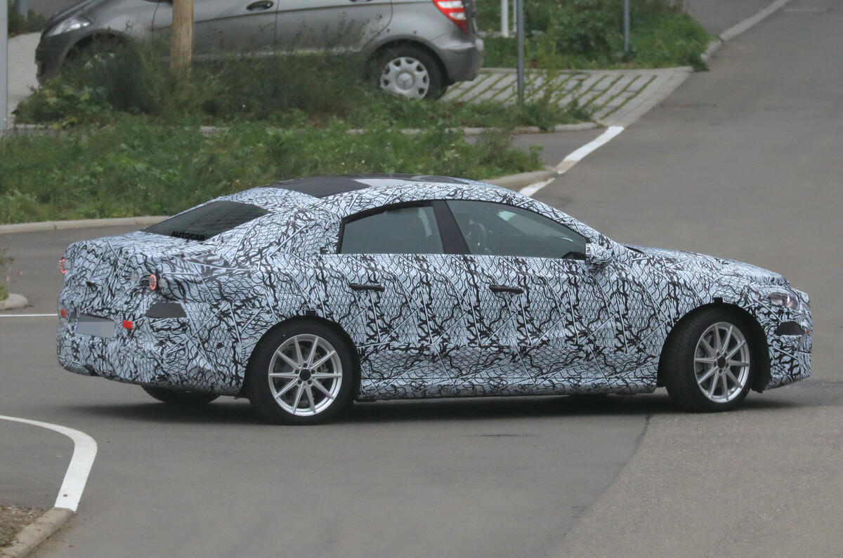 2024 Mercedes EQXX prototype rear three quarters 2024 Mercedes EQXX prototype rear three quarters