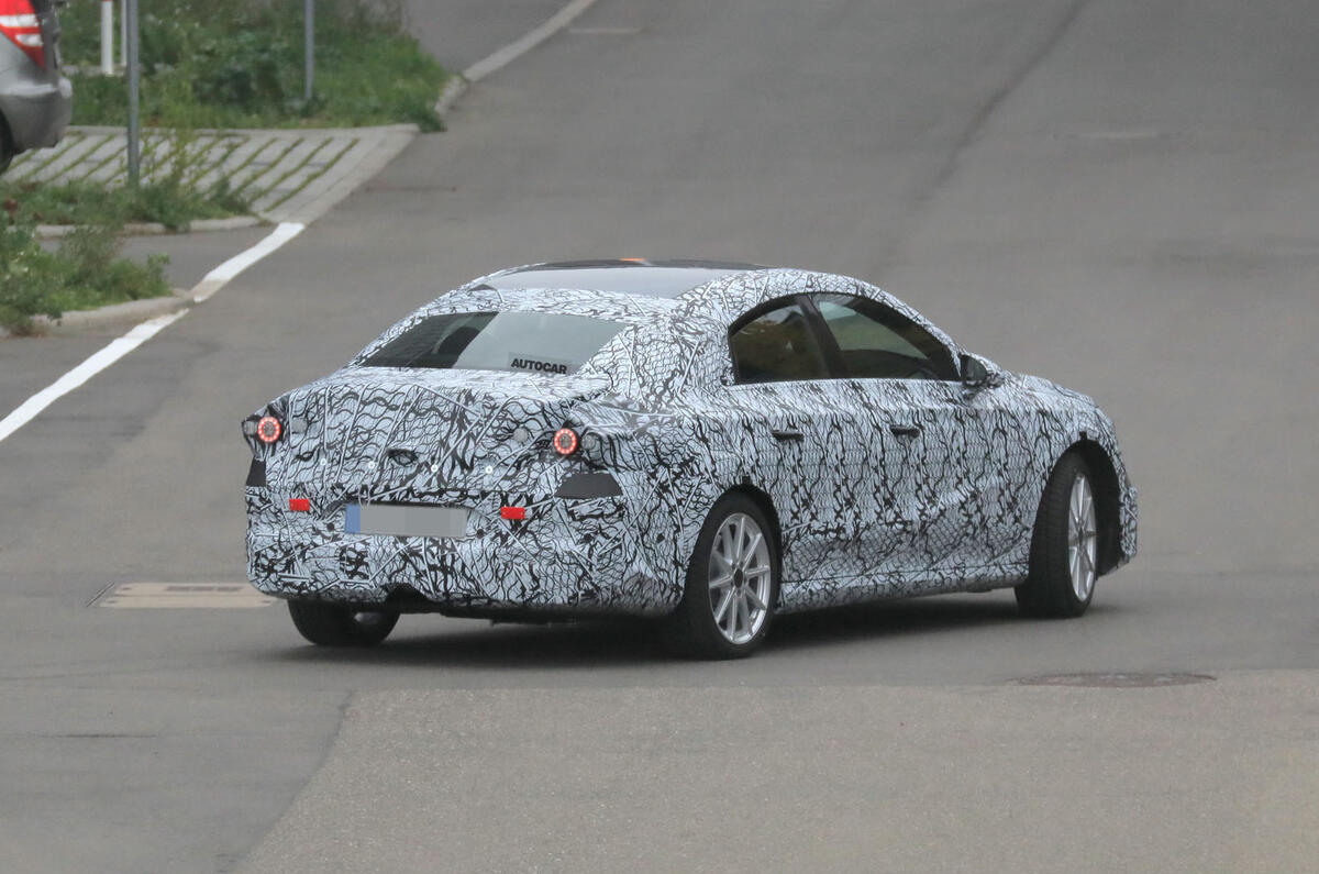 2024 Mercedes EQXX prototype rear 2024 Mercedes EQXX prototype rear