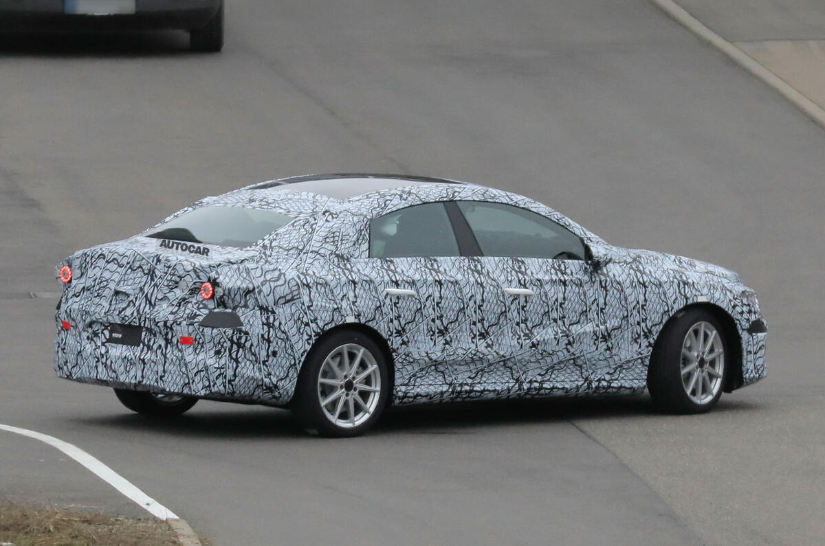 2024 Mercedes EQXX prototype side from above 2024 Mercedes EQXX prototype side from above