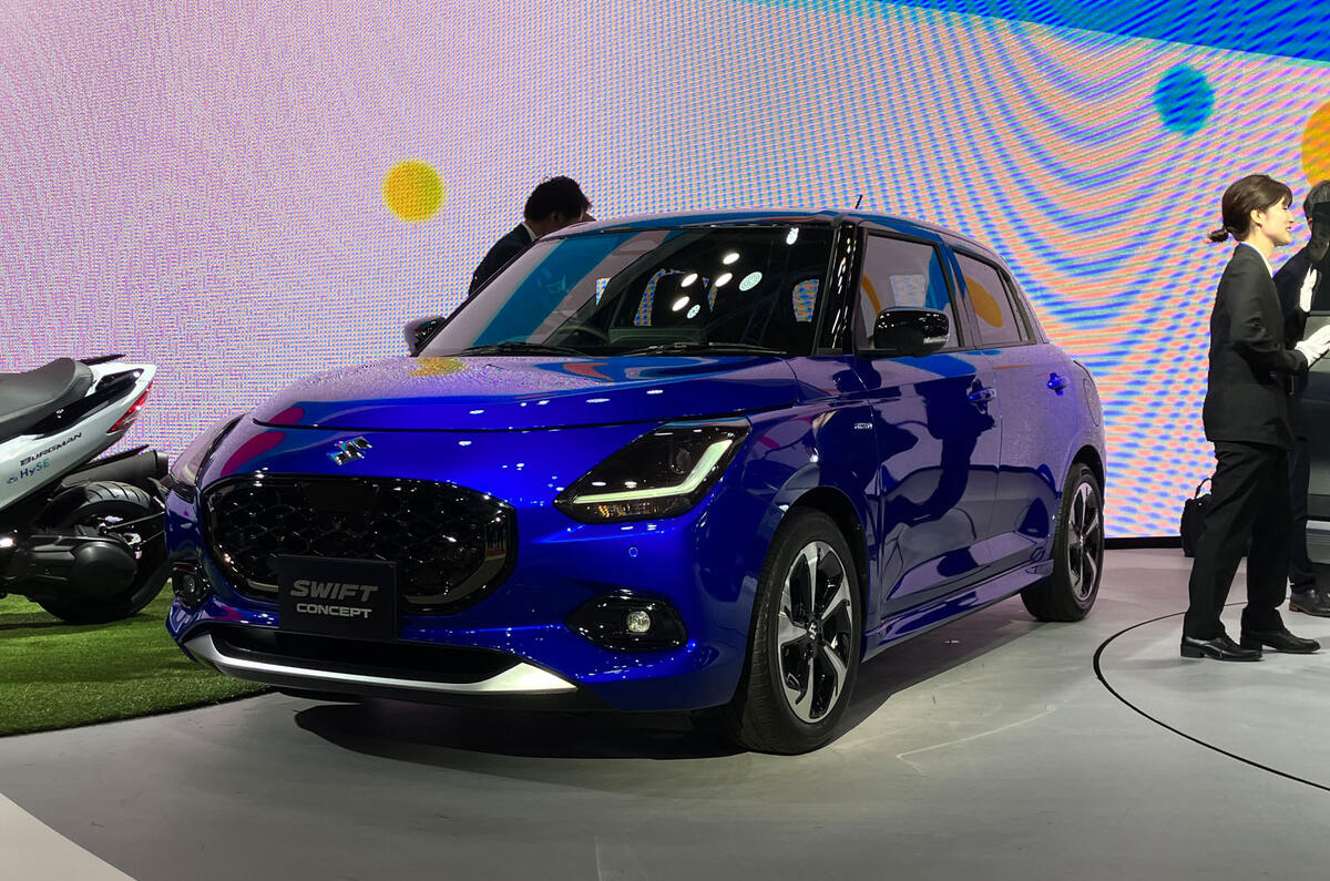 2024 Suzuki Swift front quarter 2024 Suzuki Swift front quarter