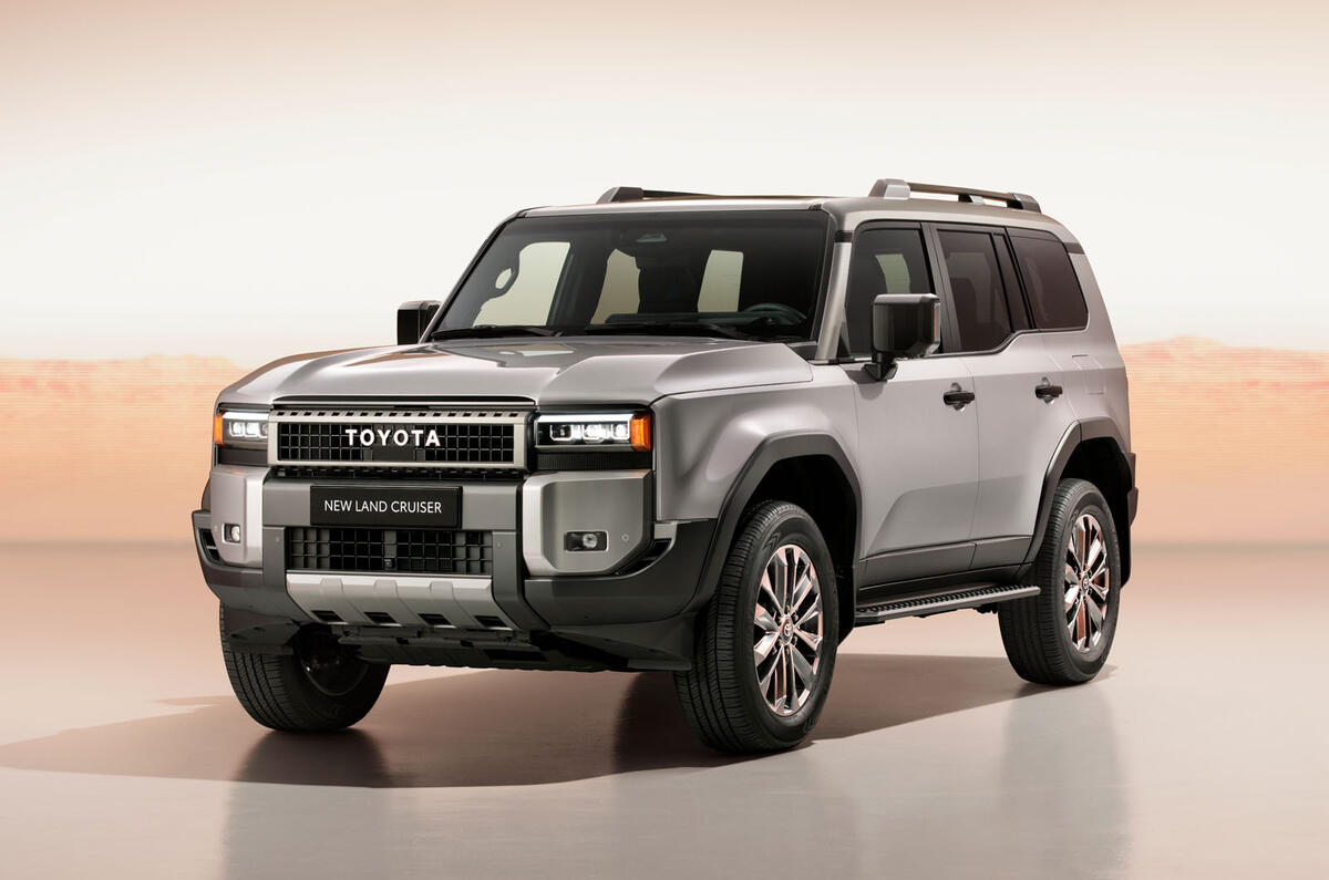 2024 Toyota Land Cruiser front quarter static 2024 Toyota Land Cruiser front quarter static